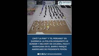 #Guernica | 🚨 GOLPE AL NARCOMENUDEO EN GUERNICA: CAYERON "LA PINY" Y "EL PERUANO" 🚔💥