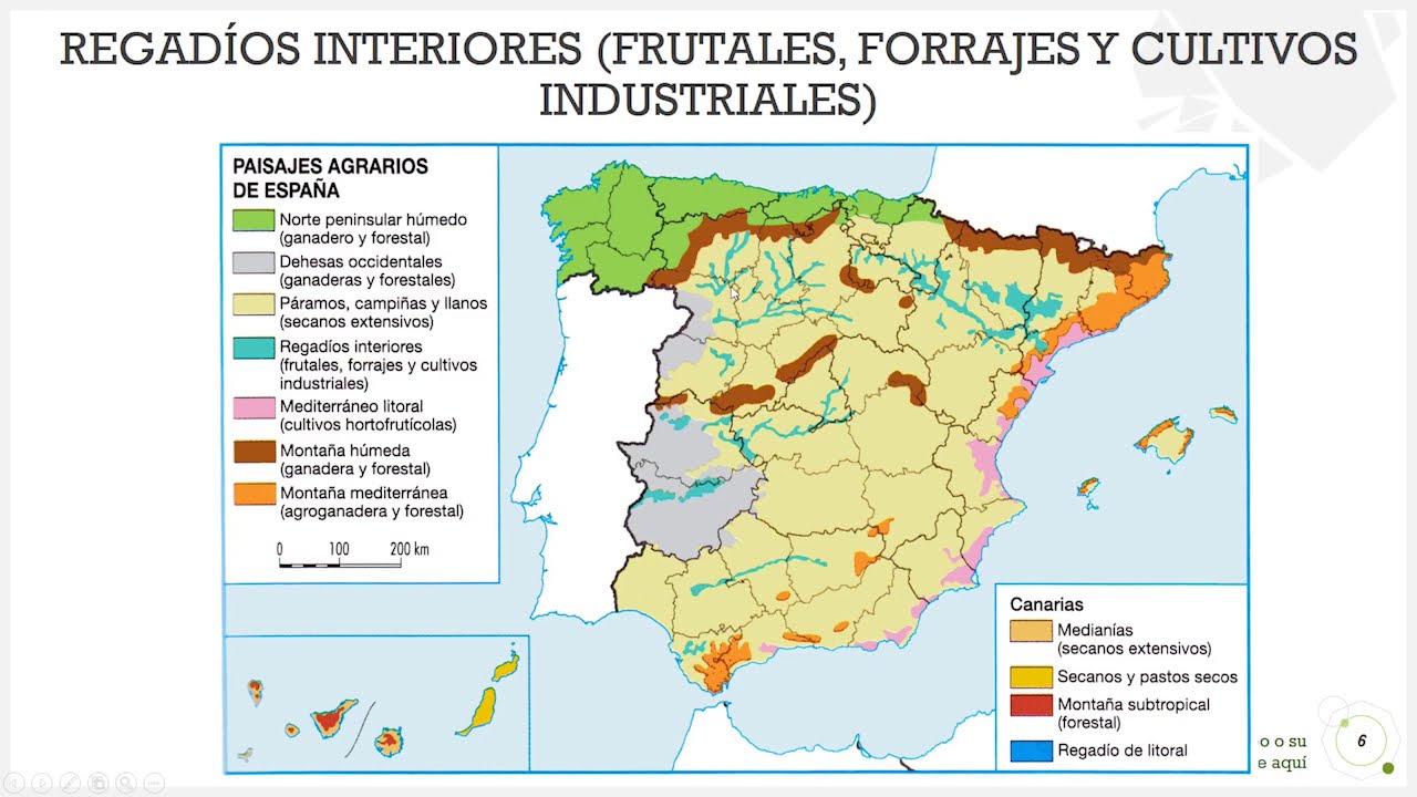 Geografía España. Sector primario. Unidad 5  Sesión 7. Paisajes Agrarios españoles