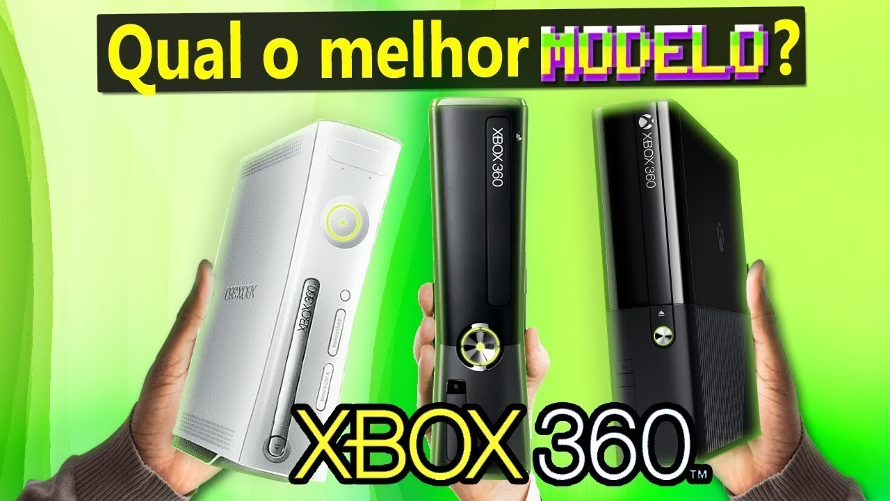 Qual o melhor Xbox 360 em 2024? (Comparando modelos, specs e +) - YouTube