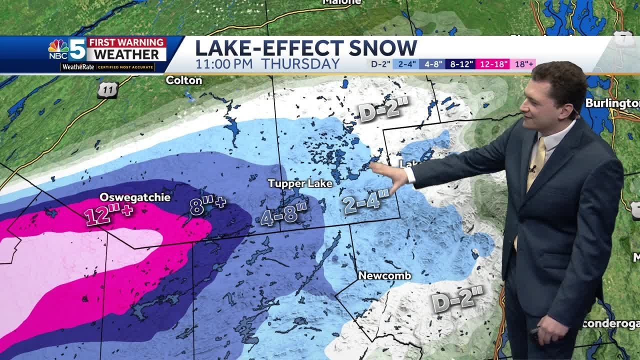 Video: Lake effect snow for some through Thursday (01-17-24) - YouTube