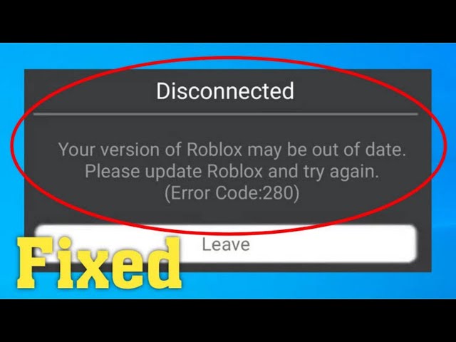 Fix Roblox Upgrade Your Version Of Roblox Is Out Of Date