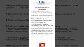 🔰الأسئلة المتكررة في البكالوريا لللغة الانجليزية + الفرنسية مع أجوبتها😀و يبقى حل المواضيع السابقة