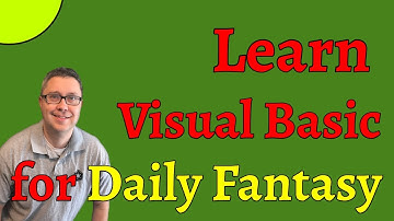 Use Visual Basic/VBA Macros for Daily Fantasy Sports - Do While Loop in your Spreadsheet