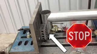 Tube Notching Jig! - Hole Saw 