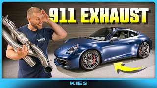 The best STAINLESS EXHAUST for the PORSCHE 992 911