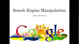 DigiSoc18S06 Search Engine Manipulation Antonia Mosberger