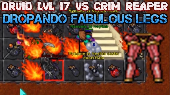 DAY OF THE RARES, DROP MENACING EGG, GNOME LEGS E LION AXE, EPIC PLAY IN  FALCONS, #GWTIBIA 