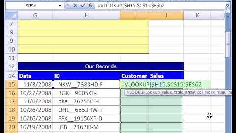 Excel Magic Trick # 155: VLOOKUP & TRIM function