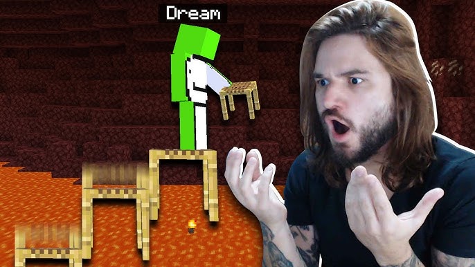 😱 REAGINDO ao DREAM sendo DESTRUÍDO (Melhor Jogador de Minecraft