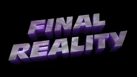 LowSpecPC Benchmark『Final Reality(1997)』 NEC PC-9821V166 K6-2 400MHz+VoodooBanshee