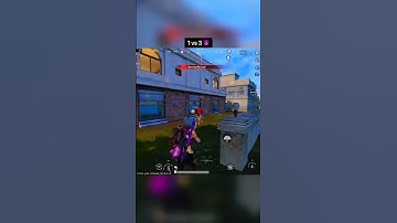 Pubg mobile  Livik map 1 vs 3 Best clutche #pubg #shorts