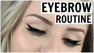 My Eyebrow Routine | Shaping + Filling In!