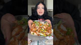 Chick Fil A Mukbang 😍 #chickfila #foodies #mukbang #eatingshow #chickfilasauce #mukbangers