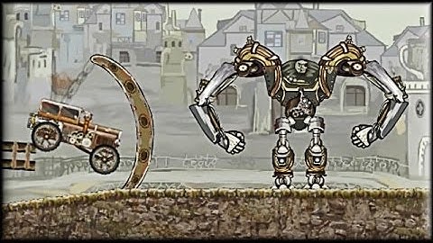 Steampunk Truck Race - Game Walkthrough (1-10 lvl)