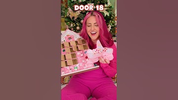 Opening ENTIRE ADVENT CALENDAR: ALL PINK theme (day 1)