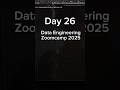 Day 26 of Data Engineering Zoomcamp 2025 || SQL & Dataframes with Spark #spark #dataengineering