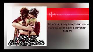 Afraz - Son Sarılışımdı Resimi