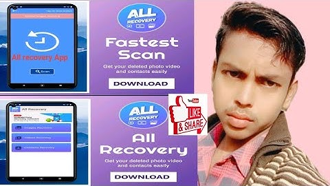 🔥All Recovery App🔥Delete Photo Wapas🔥How To Delete Photo Recovery In Android Mobile R.K Technical