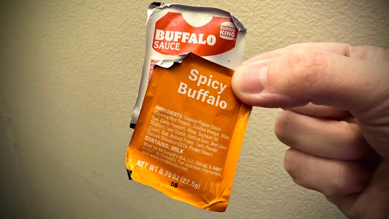 Сравнение соуса «Баффало» — McDonald’s и Burger King