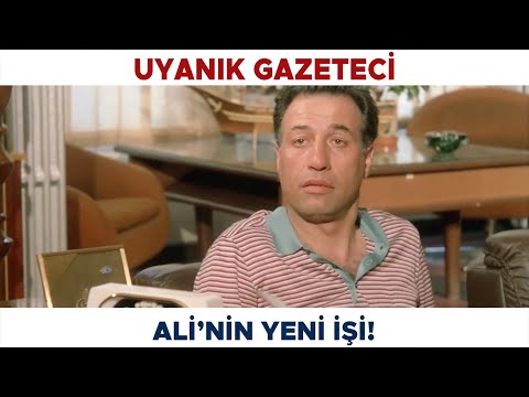 Uyanık Gazeteci Türk Filmi | Ali yeni iş görüşmesinde! Kemal Sunal Filmleri