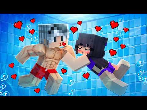 Gürol ve Gökçe Havuz Partisinde Aşk Yaşadı - Minecraft