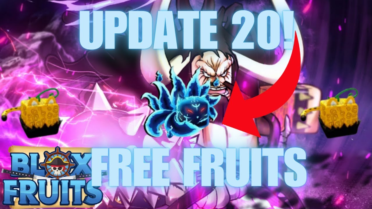 [🔴Live] Blox Fruits UPDATE 20? GIVEAWAY (Free Fruits) YouTube