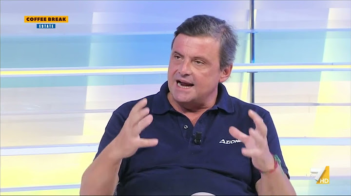 Carlo Calenda-Azione: "Possibile governare con PD con una la coalizione Ursula"