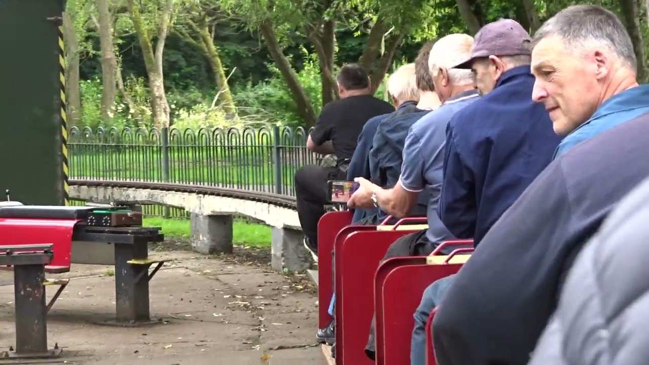 C.&.D.M.E.S at Carlisle: The Five inch Gauge Live Steam is, 2-8-4 No.765 'Hustler'. (Onboard)