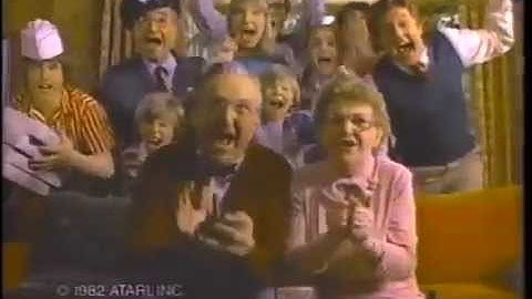 Atari VCS/2600 "Only Atari" 1982 commercial – 6 games (version 1)