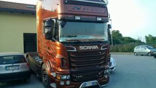 Scania R730 V8 Black Amber Tuning Team  Nicolo (Part 2)