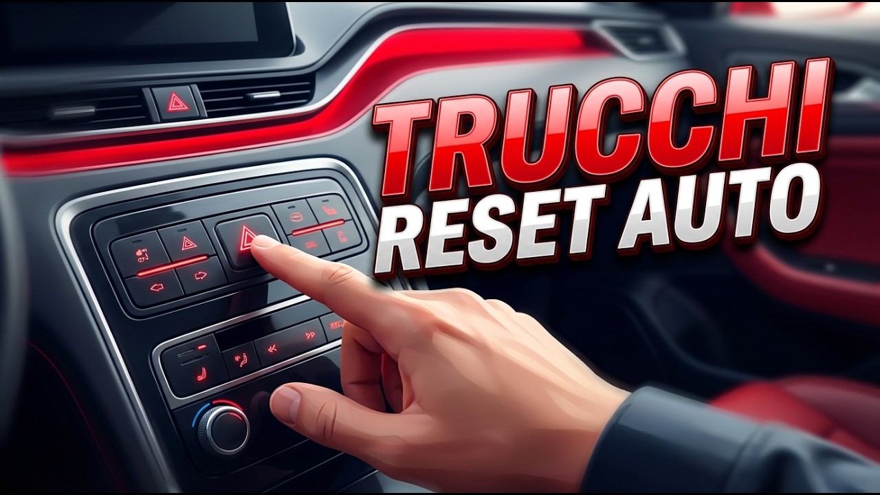 I meccanici ODIANO questo trucco di reset risolve GRATIS il 99% dei problemi dell’auto