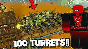 I Built 100 Turrets On My Train… It’s Literally Unstoppable | Dead Rails