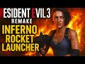 Resident Evil 3 Remake | Inferno Mode Rocket Launcher Run,  Part 1 [No Commentary - No Cutscenes]