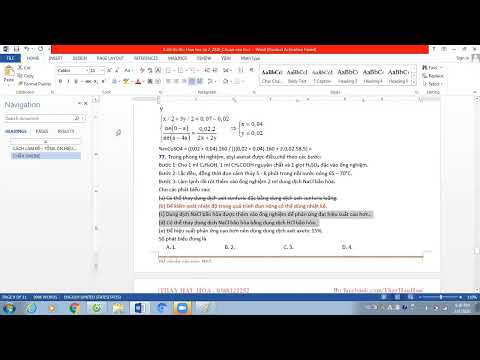 Video Hỗn hợp X chứa một ancol đơn chức và một este (đều no,... - youtube