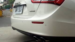 JS排氣管160511~瑪莎拉蒂 Ghibli-V6/3.0T改真空閥門控制器(聲音檔)