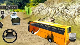 offroad bus simulator games 3d (android gameplay) screenshot 4