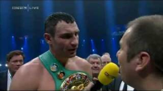 V. Klitschko - D. Chisora  Boxen WBC 18.02.2012