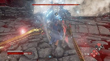 CODE VEIN - Skull King (Boss Fight) | Solo, No Damage | Ayaka Kamisato (GENSHIN IMPACT) #codevein