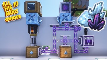 Infinite Certus Quartz Dust, Charged Certus Quartz, and Fluix Crystal farm! [All the Mods 10]