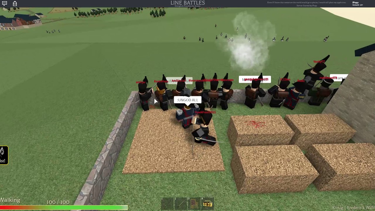 Prussian Battle of Rorkes Drift || Roblox Napoleonic Wars - YouTube