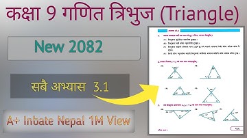 Triangle Chapter | Complete Solution | Grade 9 Maths