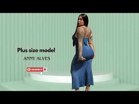 Anny alves ️ | most beautiful plus size model ever - YouTube