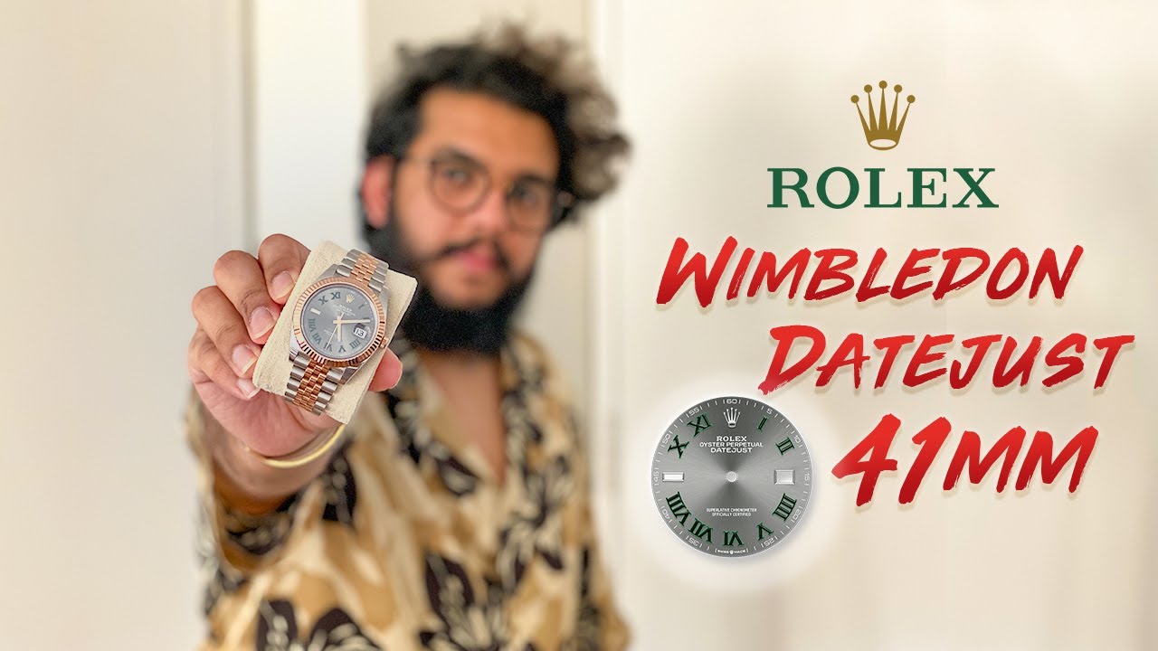 Rolex Datejust 41mm | Steel And Rose Gold | Wimbledon Dial | Choose The Right Dial | Saleh Vlogs