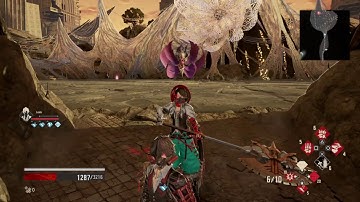 Code Vein Max Damage One shot Build | Ng+ | Halberd Boss Fight