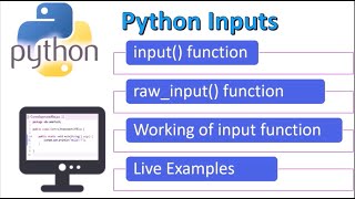 How to Take Input in Python | Tutorial For Beginners using PyCharm | Input Function