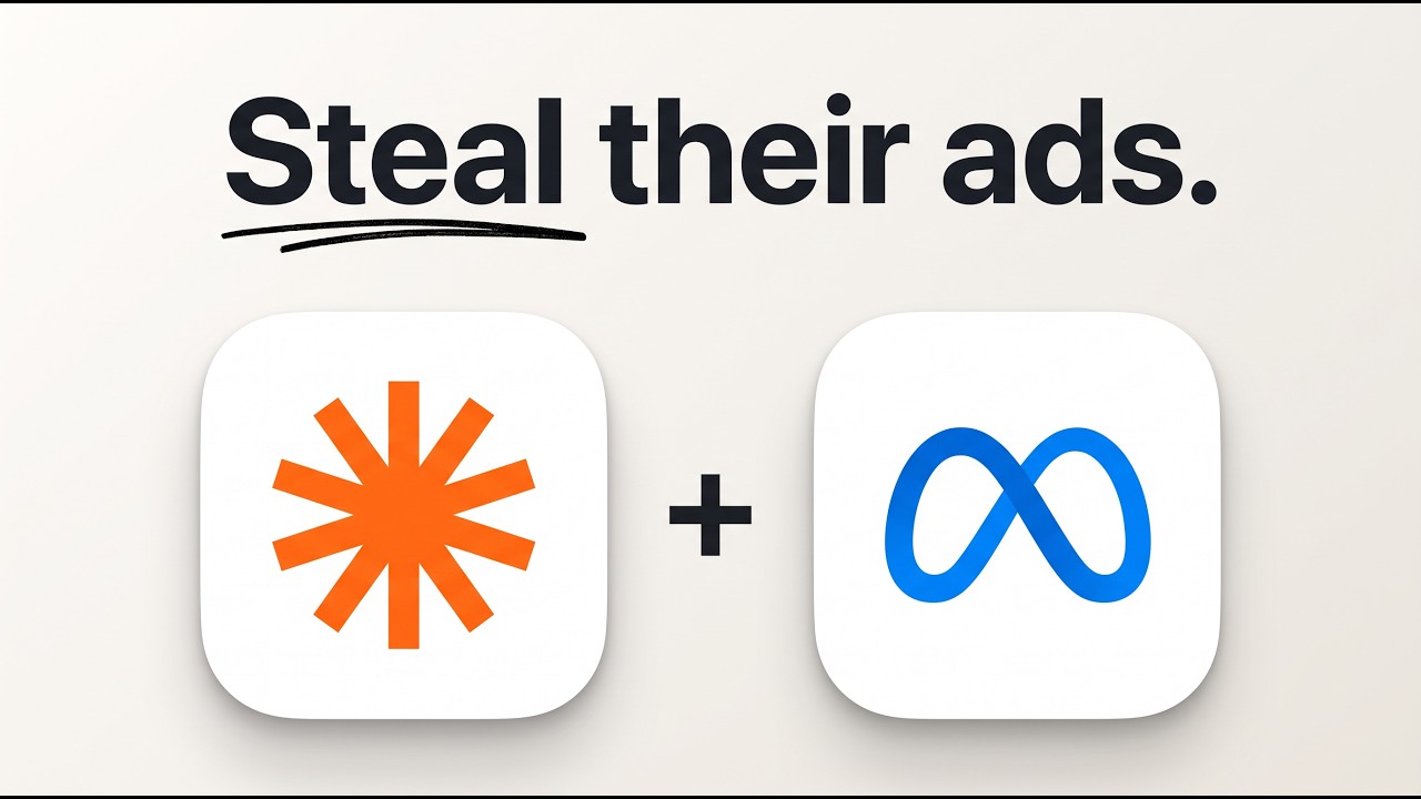I Built an AI That Steals My Competitors' Best Ads