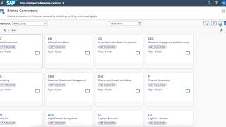 Browse CDS Views from S4HANA Cloud on SAP Data Intelligence