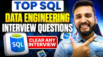 🔥 SQL Interview Questions for Data Engineering (2026 Guide to Crack Any DE Interview)