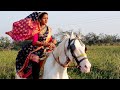 Woman's horse riding(Part 21)with full energy