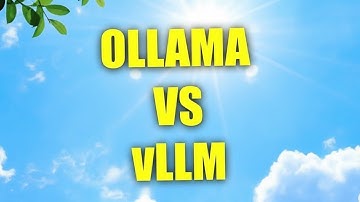 Что лучше Ollama или vLLM? Для новичков за 3 минуты!